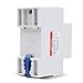 110VAC 120VAC 63A Over/Under Voltage Protection Device Voltage Current Protector, 2 Red LED Displays, Single Phase Low Voltage Monitor, Din Rail Installation in DB Home Usage