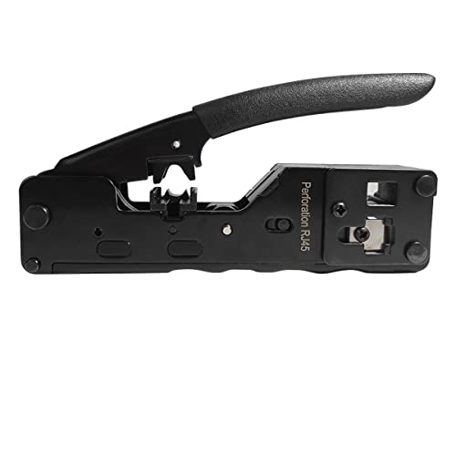 Alicate de Crimpar Multi função para Conectores RJ45 Cat7 RJ12 RJ11 EZ Crimp