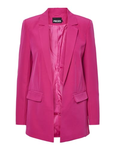 PIECES Damen Pcbozzy Ls Loose Blazer Noos Bc Klassischer Blazer, Beetroot...