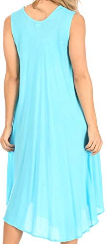 Sakkas Everyday Essentials Caftan Tank Dress/Cover Up2