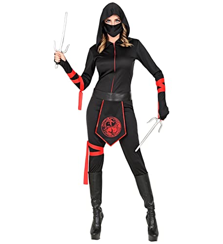 W WIDMANN MILANO Party Fashion - Costume de ninja pour femme