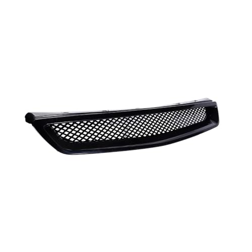 Calandre capot avant pour Civic 1996-1998 en maille noire - 3