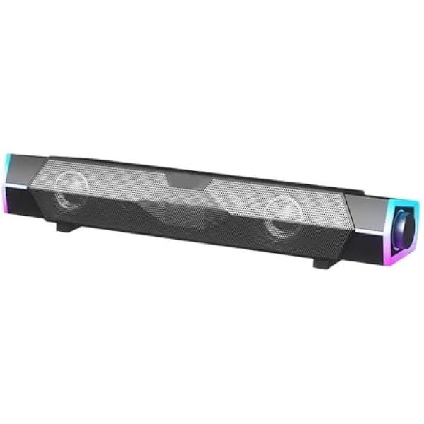 Głośniki Komputerowe 4D Bluetooth 5.0 Przewodowy Głośnik Przestrzenny Stereo Subwoofer Soundbar Do Laptopa Notebook PC Wszechstronne MożLiwośCi PodłąCzenia
