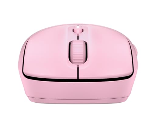 Image of HP 400 Quiet Wireless Mouse, Dual Bluetooth & 2.4GHz, Soft Silicone, Quiet Clicks, Microsoft Wheel, 24-Month Battery, 6000 DPI, Ambidextrous, Eco-Friendly Design, Multi-OS, Pink