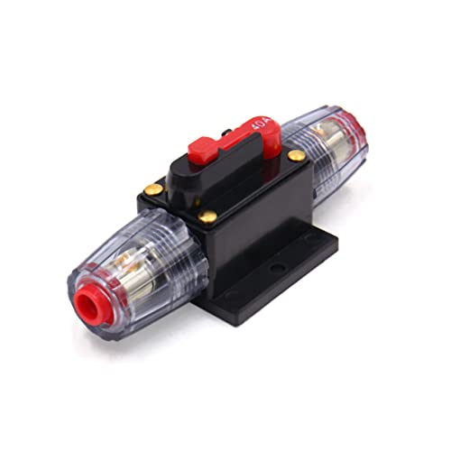Interrupteur d'amplificateur de voiture style AGU 40A pour de longs trajets en musique
