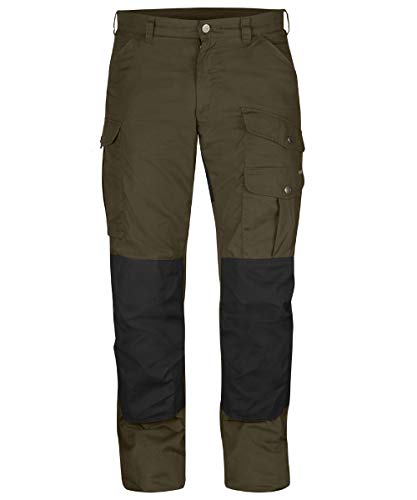 Fjällräven Barents Pro Winterhose für Herren, 81144, Dunkeloliv/Schwarz 633, Größe 86,4 cm