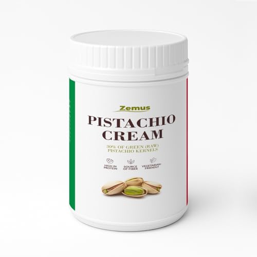 Premium Pistachio Cream Spread (35.27 oz / 1000 G) – Ideal for Dubai Chocolate Bar Recipes, Gluten-Free, Cream Cheese Compatible, Rich & Smooth Tast
