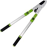 Garden Shears SK5 High-Performance Telescopic Anvil Loppers Less Effort Sharp Easy Cut Lightweight Quick Extendable 475-820mm Garden Pruner Secateur Every Family