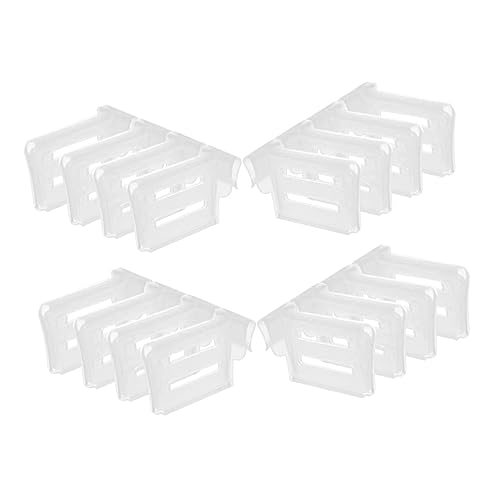 SHINEOFI 4sets Fridge Clip Partition Refrigerator Side Door Divider Fridge Partition Plate Drawer Board Storage Separator for