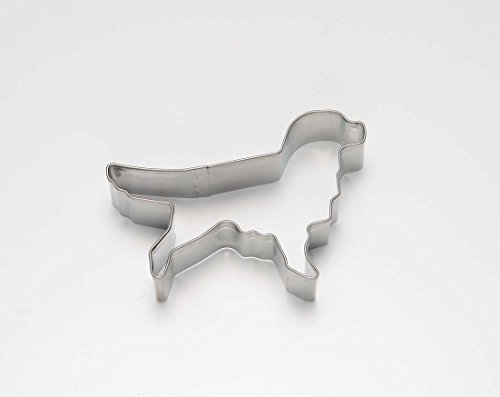 タイガークラウン(Tiger Crown) クッキー型 シルバー 68×47×21mm 18-8抜型 犬 ゴールデン 18-8ステンレス ゴールデンレトリバー 1986
