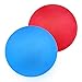 ProChosen 2 Pack Massage Lacrosse Balls for Sore Muscles, Shoulders, Neck, Back, Foot, Body, Deep Tissue, Trigger Point, Muscle Knots, Yoga and Myofascial Release (Blue Red)