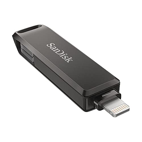SanDisk 256GB iXpand Flash Drive Luxe - The 2-in-1 USB for iPhone, iPad, and Computer - Thumb Drive with Lightning and USB Type-C Connectors – SDIX70N-256G-GN6NE - Image 5