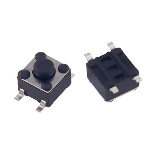 Interrupteur tactile bouton-poussoir 12V 4.5x4.5mm SMT 4 broches H 3.8mm