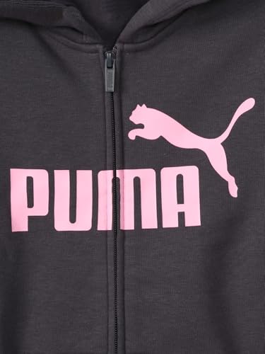 Image of PUMA Girls' Core Logo Zip Up Hoodie