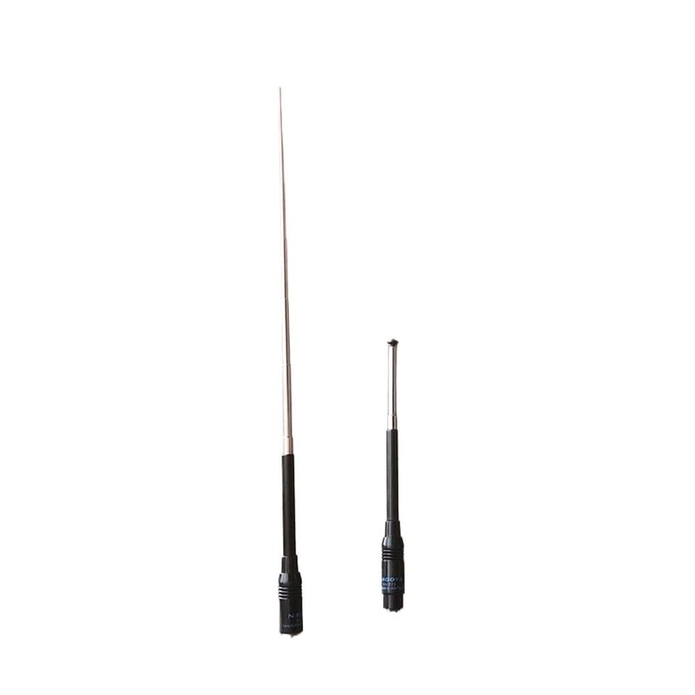 NA-773 Antena Walkie Talkie SMA-Hembra/Macho UV Antena de Varilla escalable de Doble Banda NA773 Antena telescópica de Alta Ganancia 11-41CM(5Pcs SMA-Female)