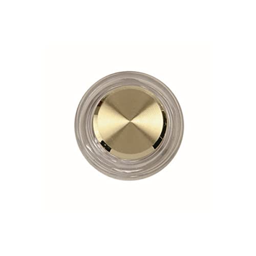 Thomas & Betts Dh1203L Carlon Brass Rim Lighted Wired Round Push Button #TOP26