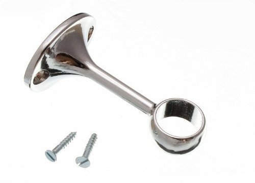 Support de tringle rod socket centre 19mm pour réparer une penderie
