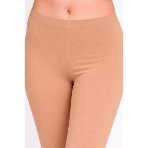Image of Women Cotton Ankle Leggings Combo | Soft Stretchable Breathable Fabric | High Waist Comfortable Fit Bottom Wear for Kurti Office Casual & Daily Use