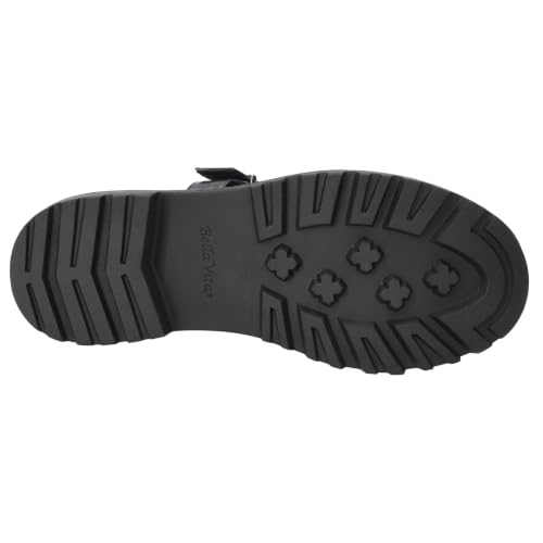 Bella Vita Women's Makell Lug Mary Jane, Black, 6 Narrow - image 4