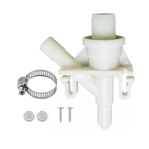 Image of 385311641 RV Water Valve Replacement Kit for Pedal-Flush Toilets Compatible with Sealand Dometic 321,320,311, 310,301,300 Fits for Camper Trailer Toilet Pedal flush Toilets