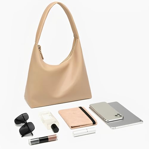 Bolso Hobo de Cuero para Mujer estilo Crescent miniatura 3