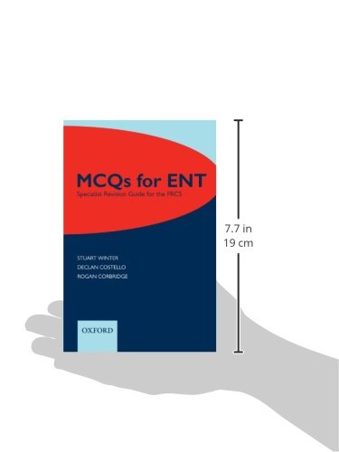 Image of MCQS for ENT: Specialist Revision Guide for the FRCS