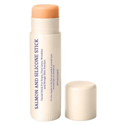 Barra De Silicona Para Cicatrices - Crema Hidratante Reparadora | 15g Eliminador de Cicatrices Facial - para Estrías Granos Piel Sensible de Mujer y Rostro