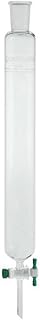 Chemglass CG-1188-06, Chromatography Column with 2mm PTFE Stopcock and 24/40 Joint, 0.75