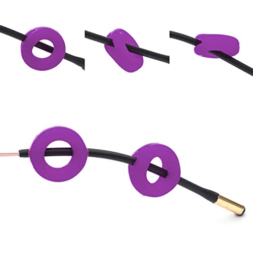 Enakshi 2 Pieces Glasses Ear Grips Round Ear Clips for Eyewear Children Adults Purple |Health & Beauty | Vision Care | Other Vision Care