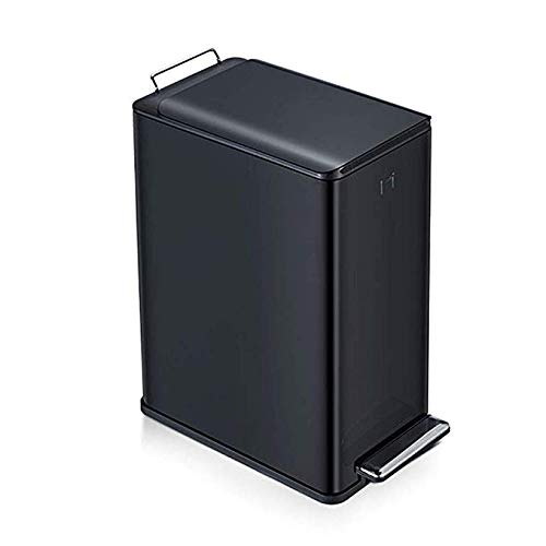 Poubelle de cuisine 6L métal avec pédale pour gestion des déchets