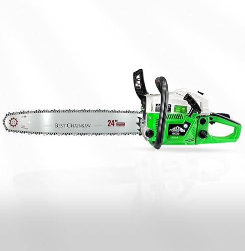 Image of DVI Heavy Duty Forester Chainsaw With 2 Stroke 58CC Air Cooled Petrol Engine Power With 24 inch inch Blade /Bar Ideal Use For Farm, Garden Tree Cutting, Wood Cutting.