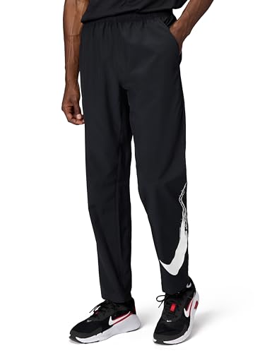 Nike Men's Dri-Fit Form Pant, Black/White, Medium
