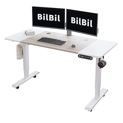 bilbil 55 x 24 Inches Electric Height Adjustable Standing De...