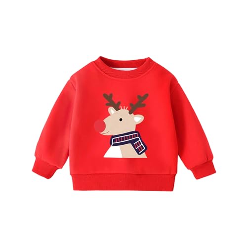 Generisch Mädchen Rundhals Sweatshirt mit Druck gemütlicher...