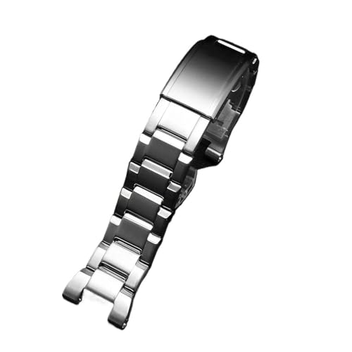 Bracelet montre 26mm étanche en acier lourd compatible Casio GST-S130