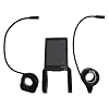 Electric Scooter LCD Display Screen, Central Control Panel Digital Monitor with Multiple Pin Connector Compatible for Kugoo E-Bike Components Replacement Parts