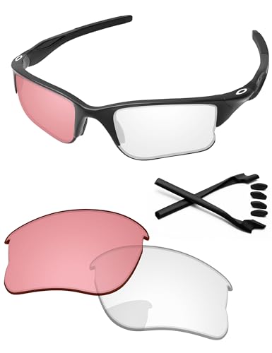 Image of Replacement Lenses & Rubber Kits for Oakley Half Jacket 2.0 XL OO9154 62mm - Precise Fit, UV Block, Impact Resistant