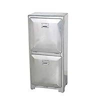 DULTON ダルトン　トラッシュカンダブルデッカー トラッシュカン　ゴミ箱2 Amazon｜ダルトン(Dulton) トラッシュカン ダブルデッカー 15L×2