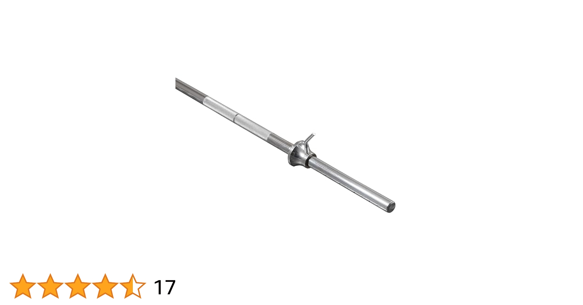 IROTEC レギュラーバーベルシャフト 180 ワイド カラー2個 パット付 super-sports_nbs180