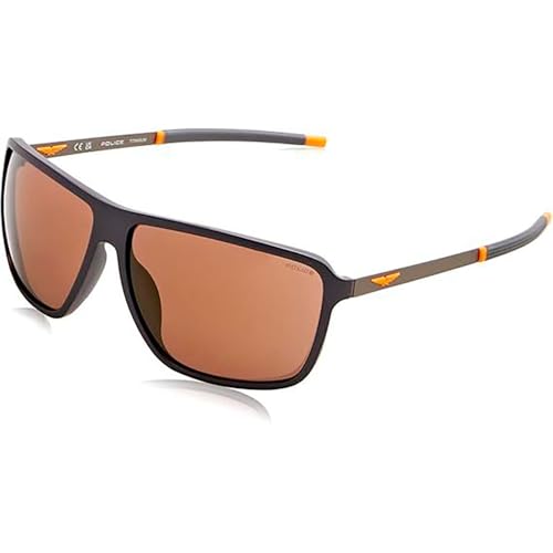 Police Lunettes de Soleil pour Homme SPLL15M65T17X avec monture élégante