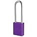Lockout Padlock, KD, Purple, 1/4 in. Dia.