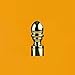 Omnia 085/URN215 Solid Brass Urn Hinge Finial - Satin Nickel