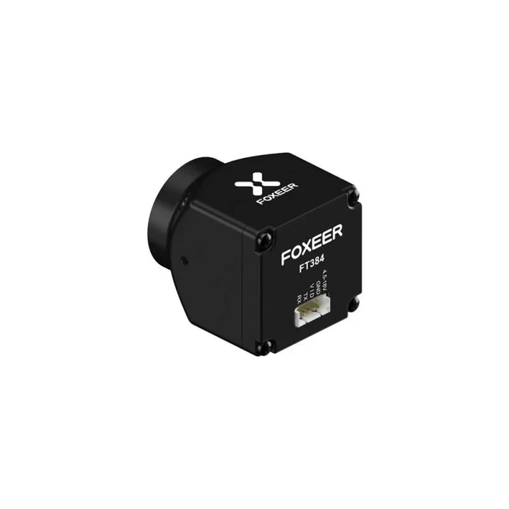 FOXEER FT384 V2 analogowa kamera termiczna CVBS z wyjściem 50 FPS obudowa CNC kompatybilna z dronem RC FPV kompatybilna z systemami 4,5-18 V