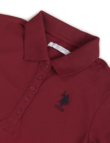 Image of U.S. Polo ASSN. Women's Cotton Slim Fit T-Shirt
