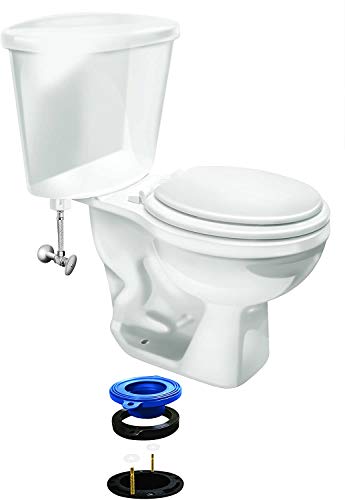 Fluidmaster 7530P8 Universal Better Than Wax Toilet Seal, Wax-Free Toilet Bowl Gasket Fits Any Drain 2 Pack