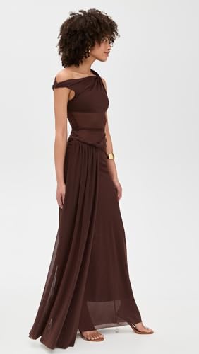 MISHA Women's The Sisal Mesh Maxi Dress4