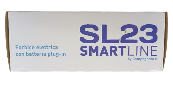 Forbice potatura SL23 Campagnola vigneto apertura 23 cm con 2 batterie - Omaggio custodia e occhiali