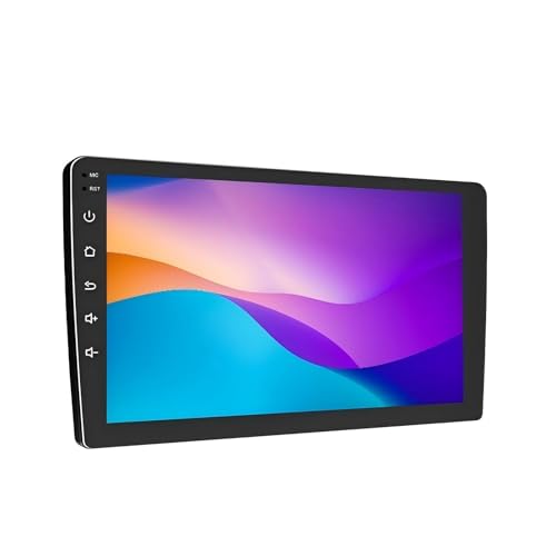 Sistema navegación Coche Reproductor de Radio para Coche Android 2+32 GB, Unidad Principal Audio estéreo Multimedia Universal 9 Pulgadas