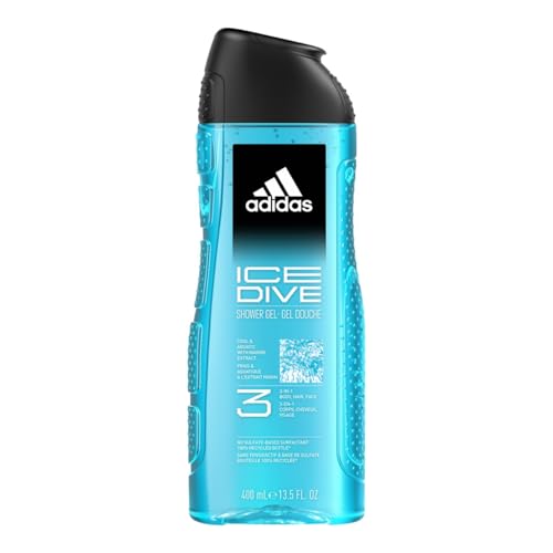 adidas, Geschenkset Ice Dive mit Eau de Toilette 100 ml und Duschgel 250 ml – Ansicht 5