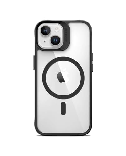 Image of DailyObjects Polycarbonate Case for iPhone 14 Compatible with Mag-Safe Wireless Charging,Hybrid Clear Slim Shockproof Back Cover